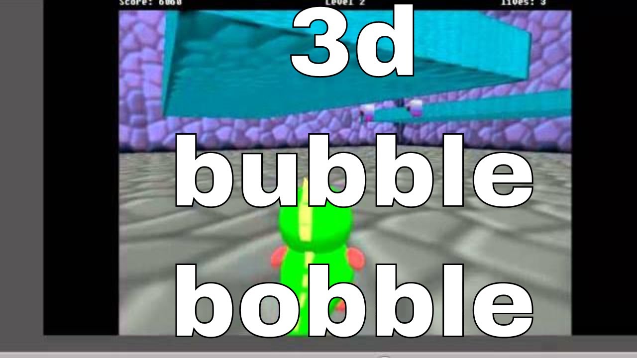 3d bubble bobble image